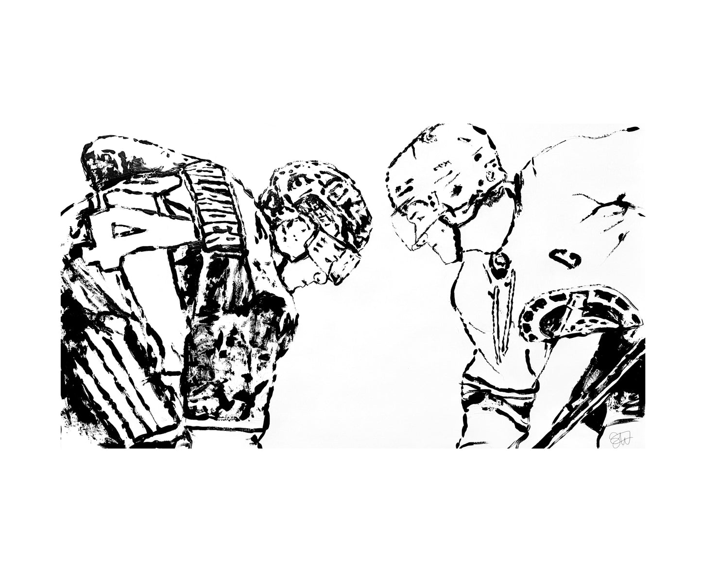 Shane and Ilya Print