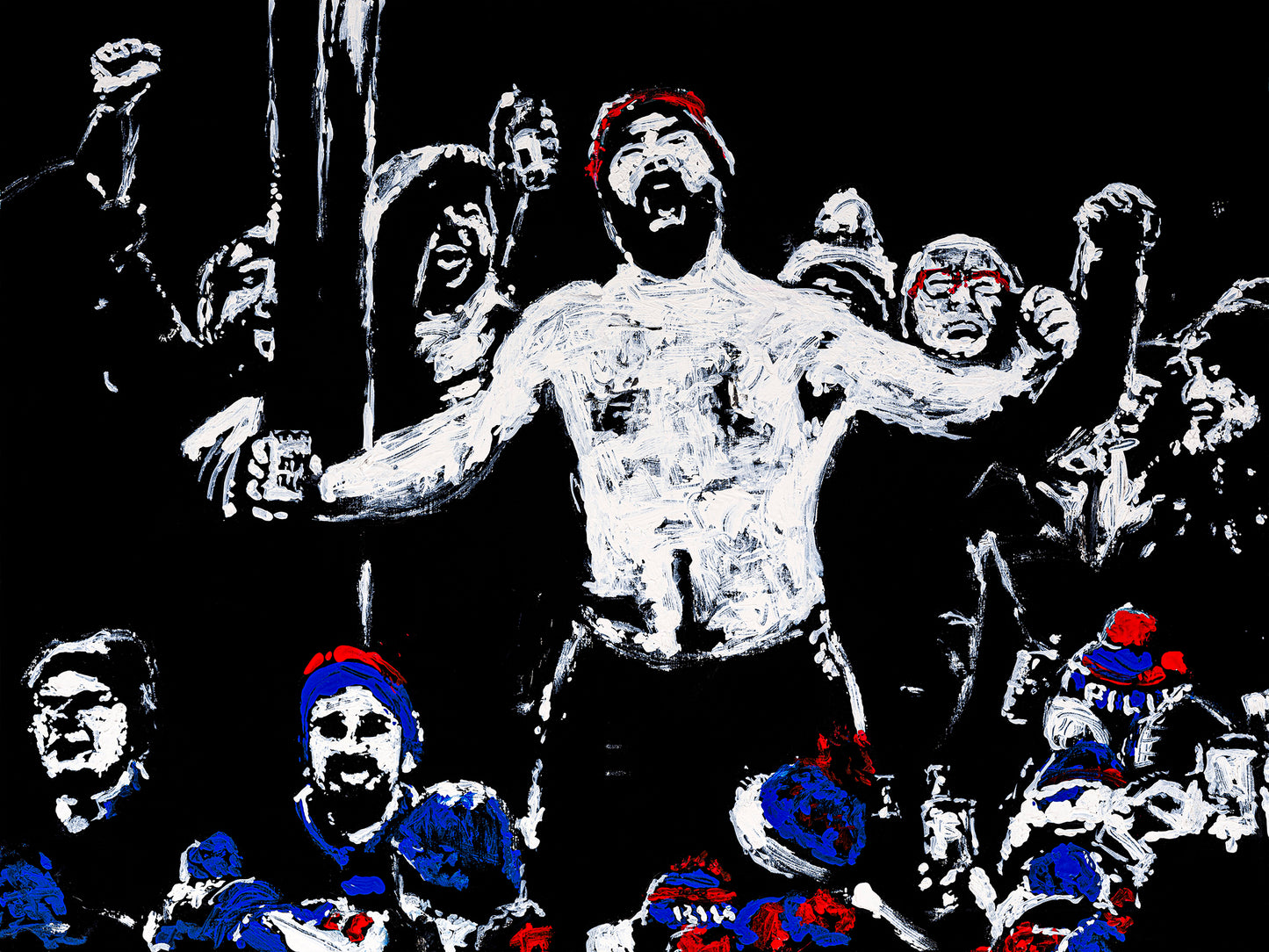 Jason Kelce Celebrating