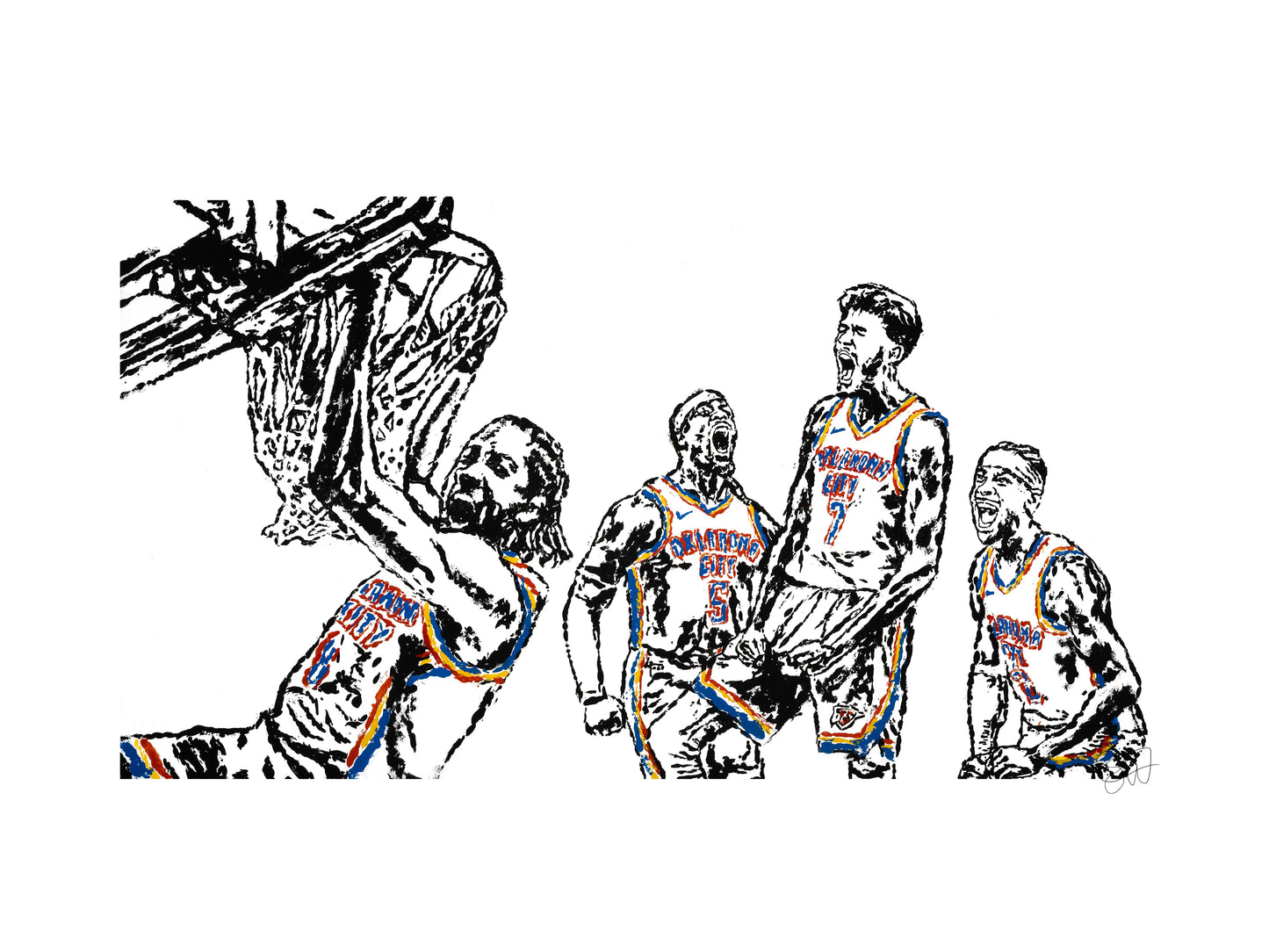 OKC Celebration Print