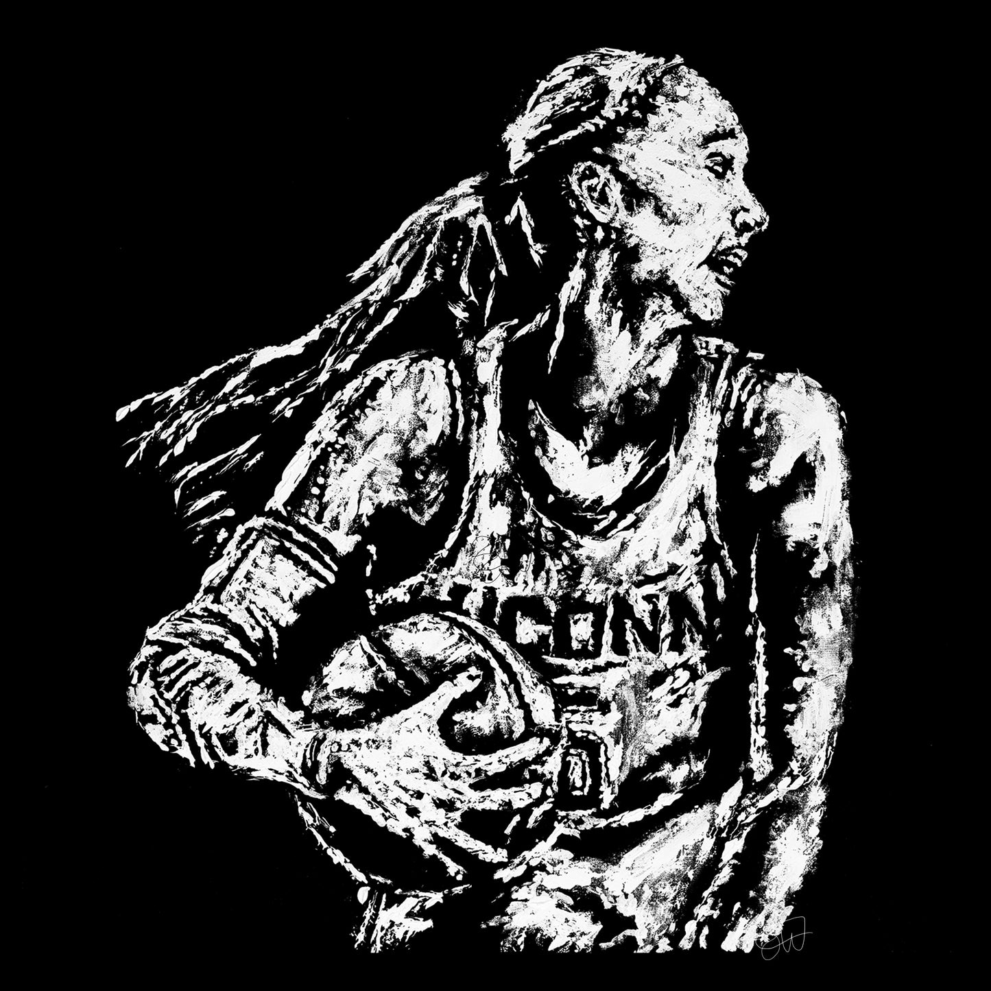 Paige Bueckers Print