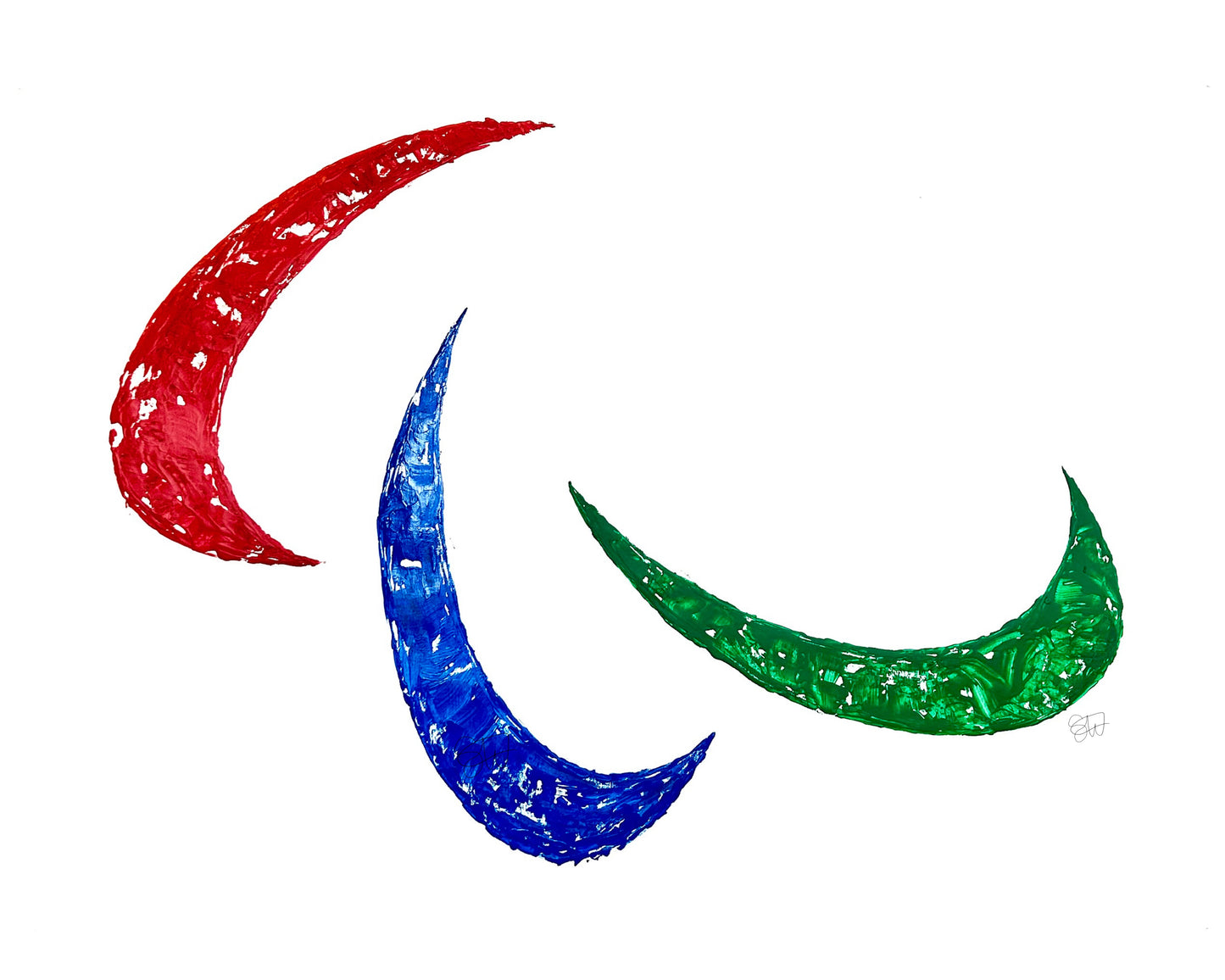 Paralympic Logo - Winter Edition print