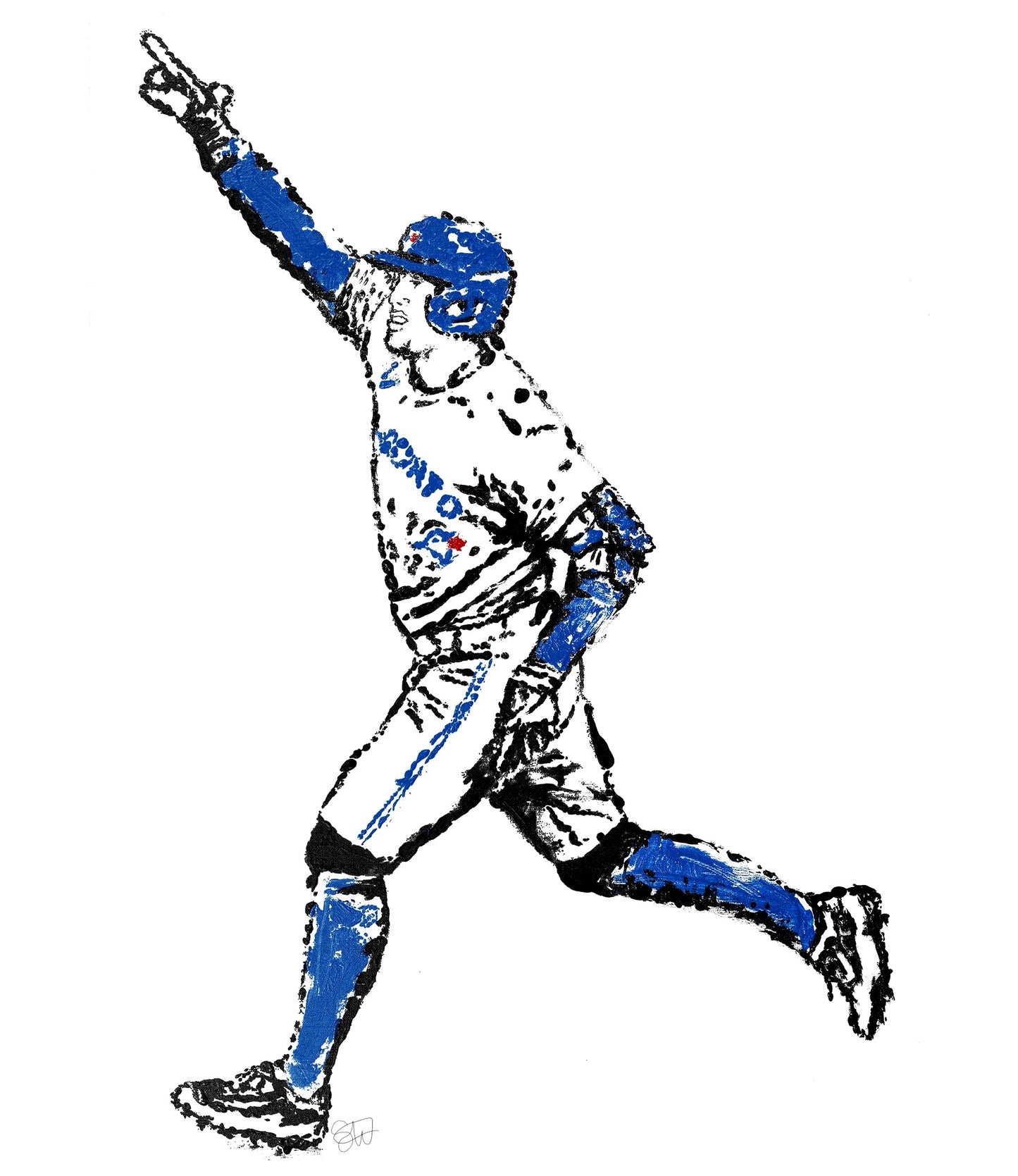 George Springer print