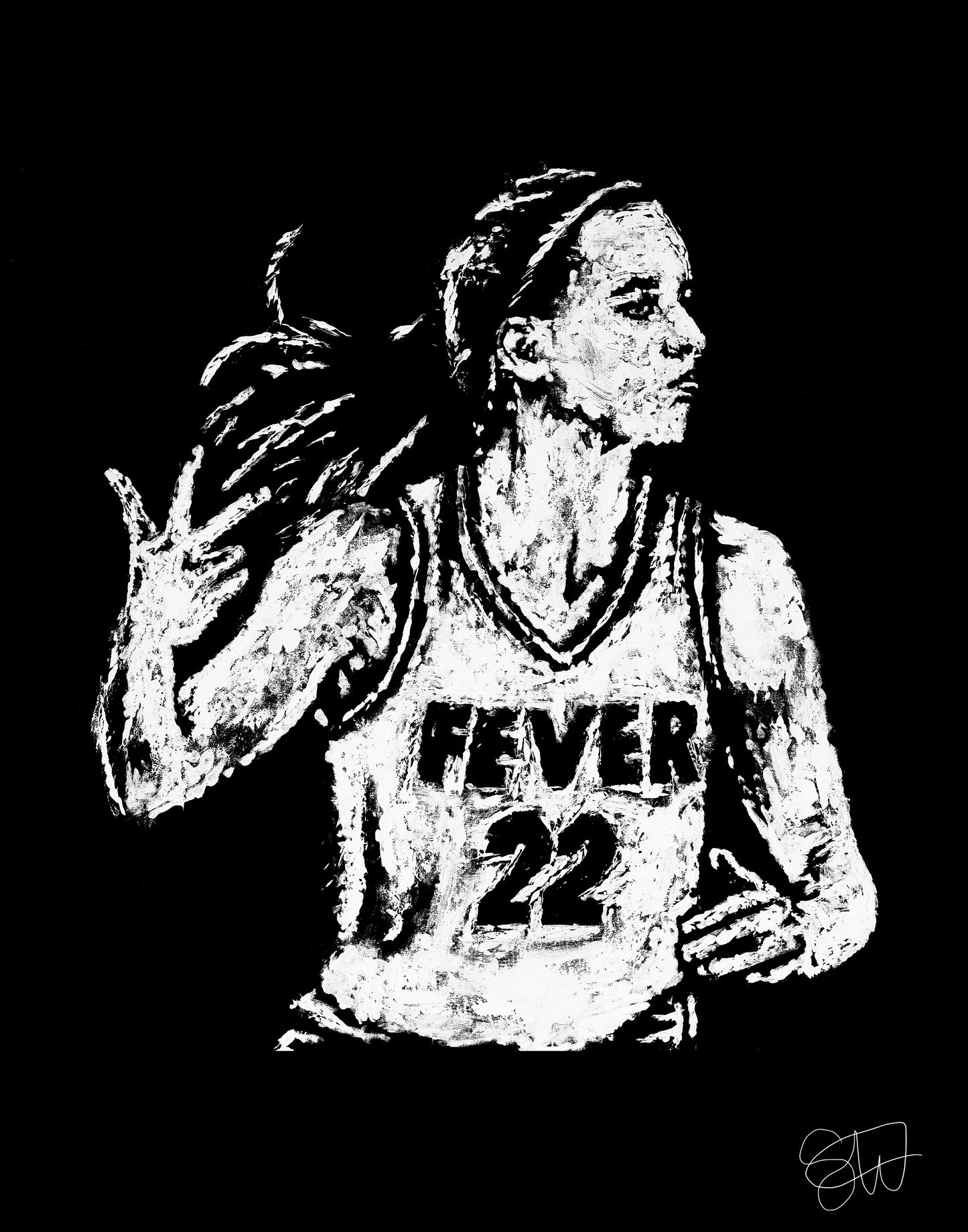 Caitline Clark ROY prints