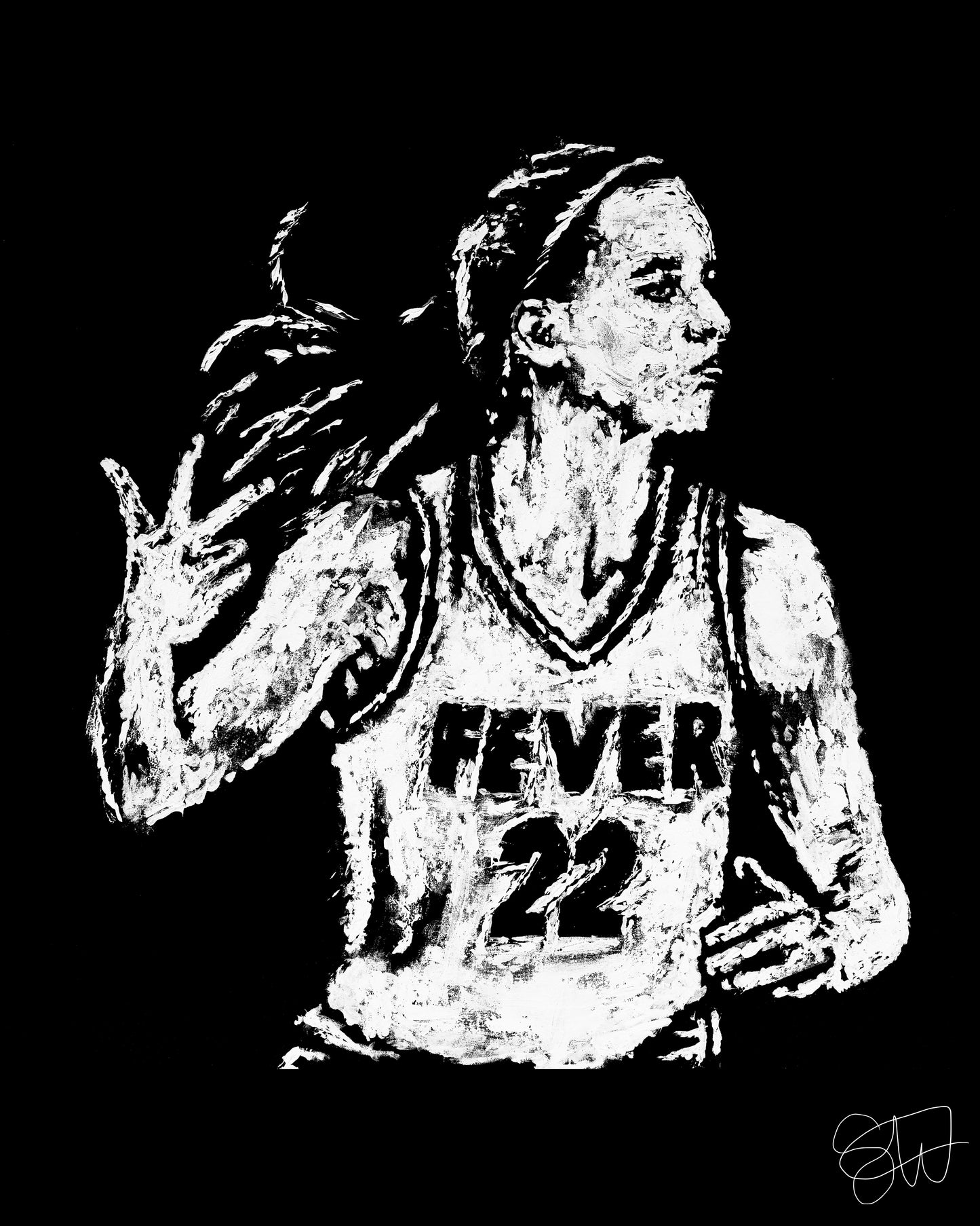 Caitline Clark ROY prints