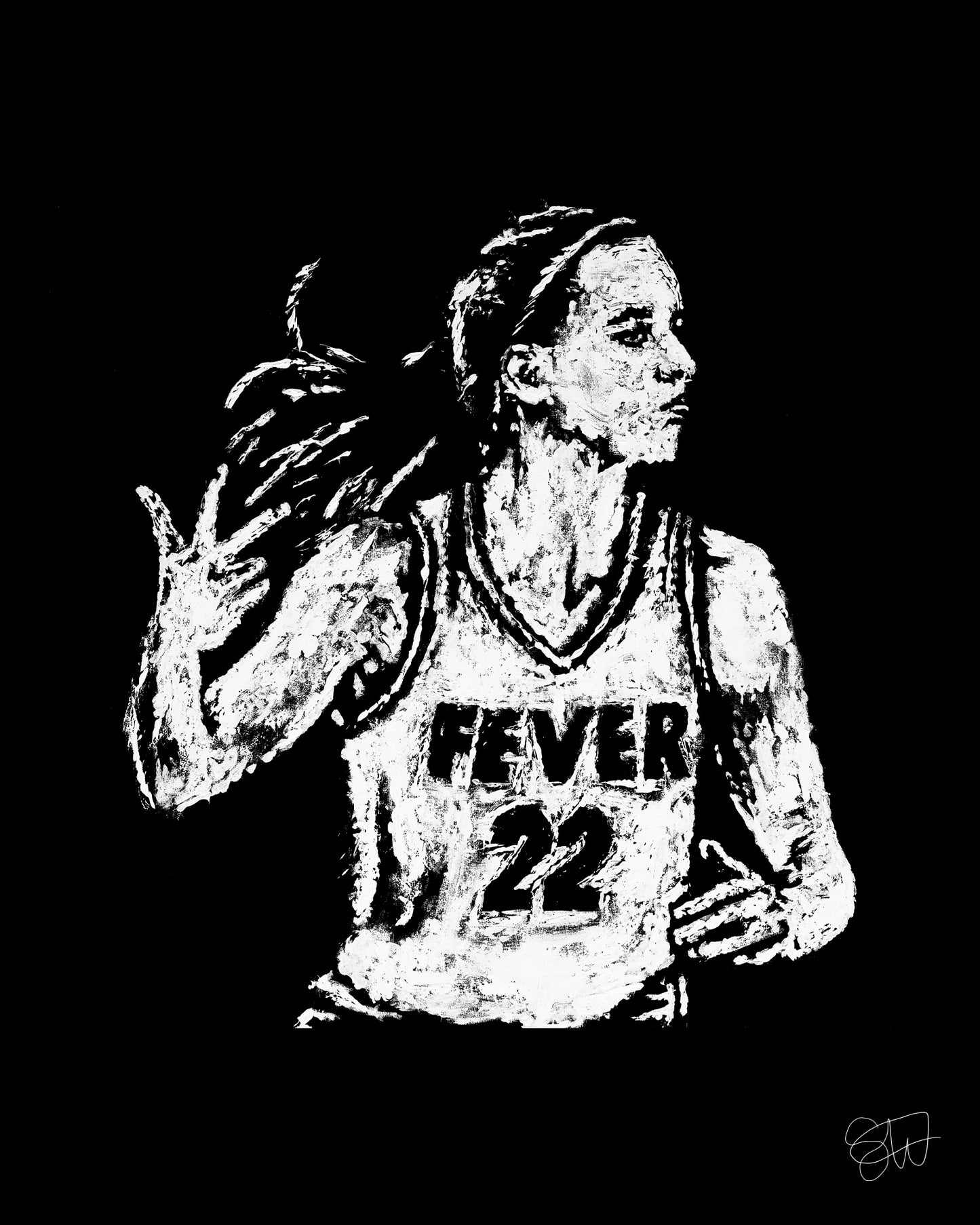 Caitline Clark ROY prints