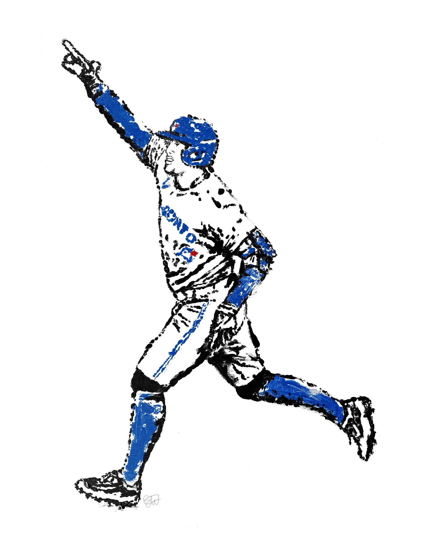 George Springer print