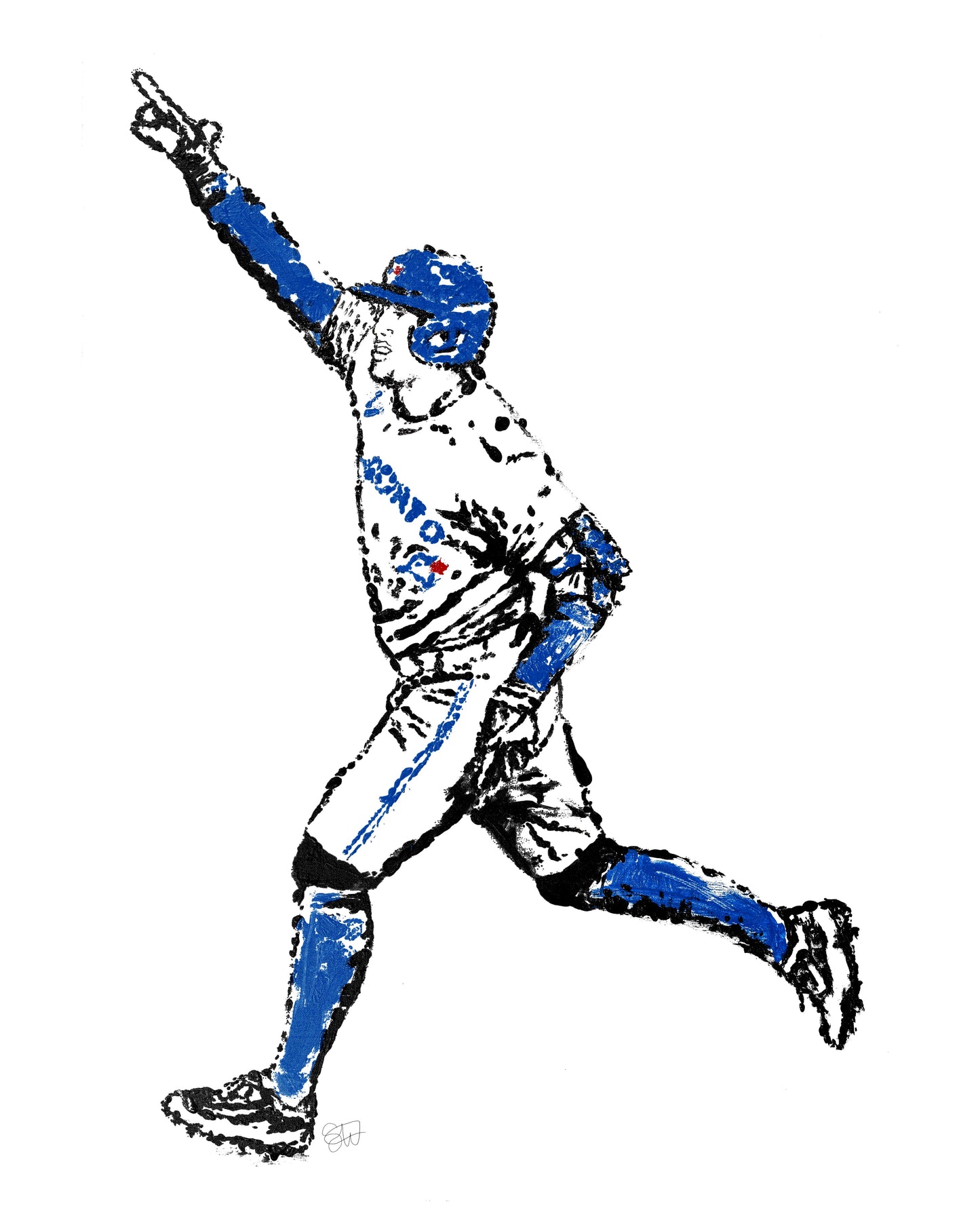 George Springer print