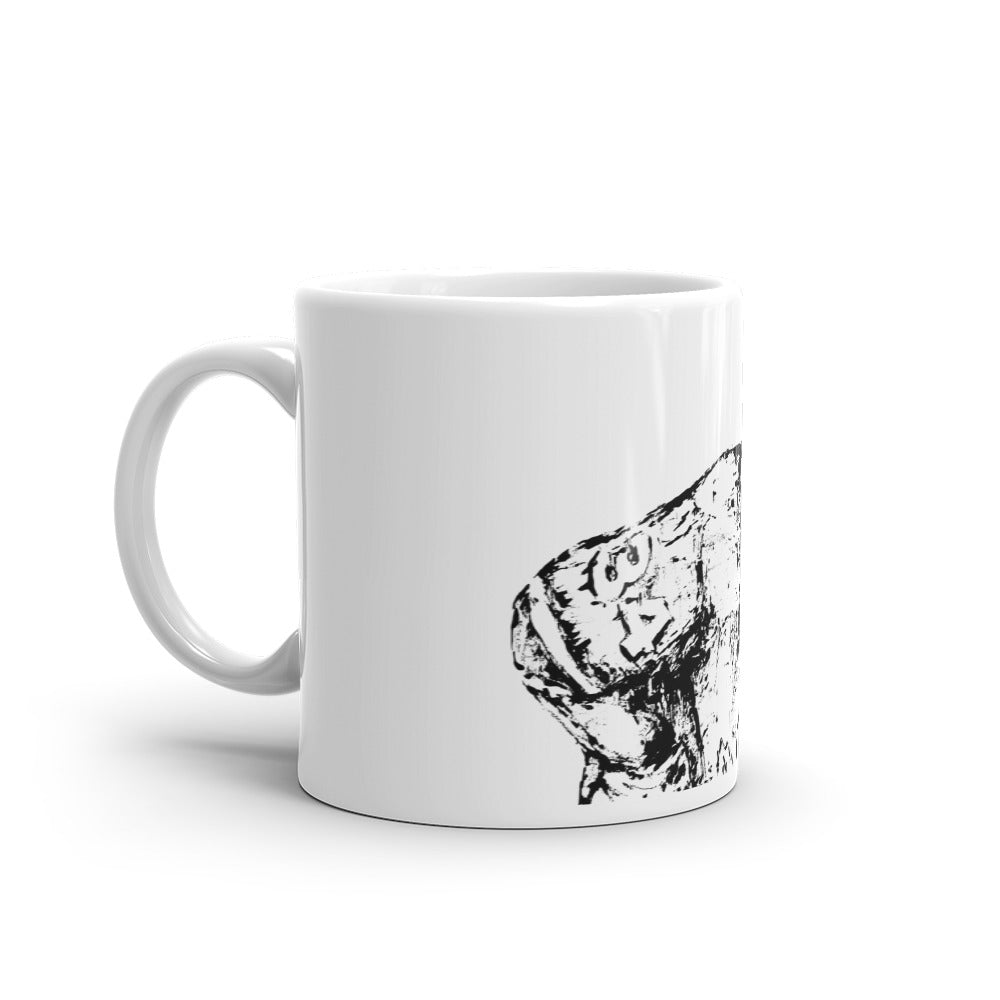 Auston Matthews White glossy mug