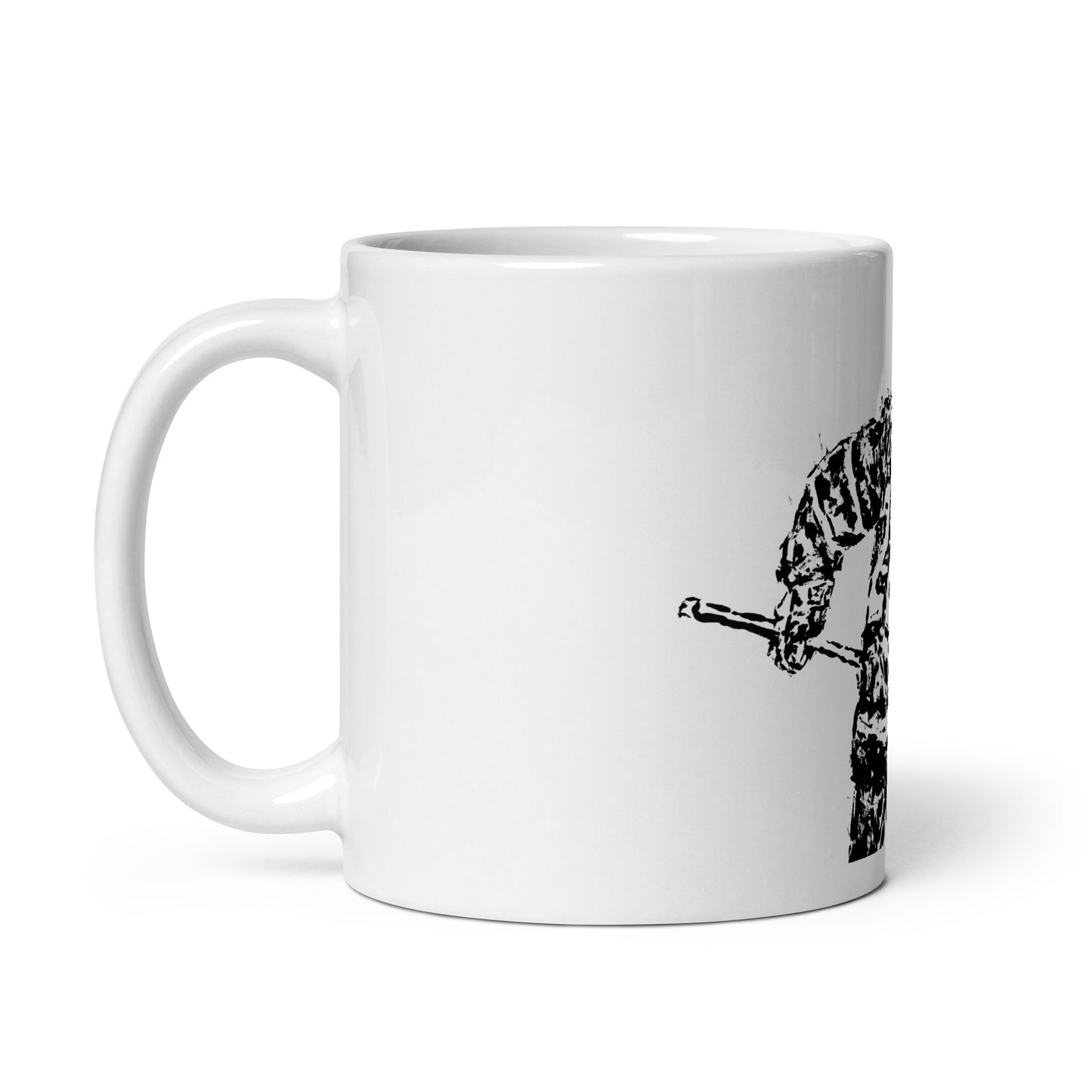 Cole Caufield White glossy mug