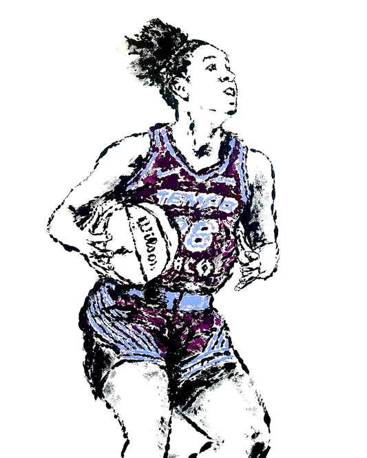 Kia Nurse, Toronto Tempo print