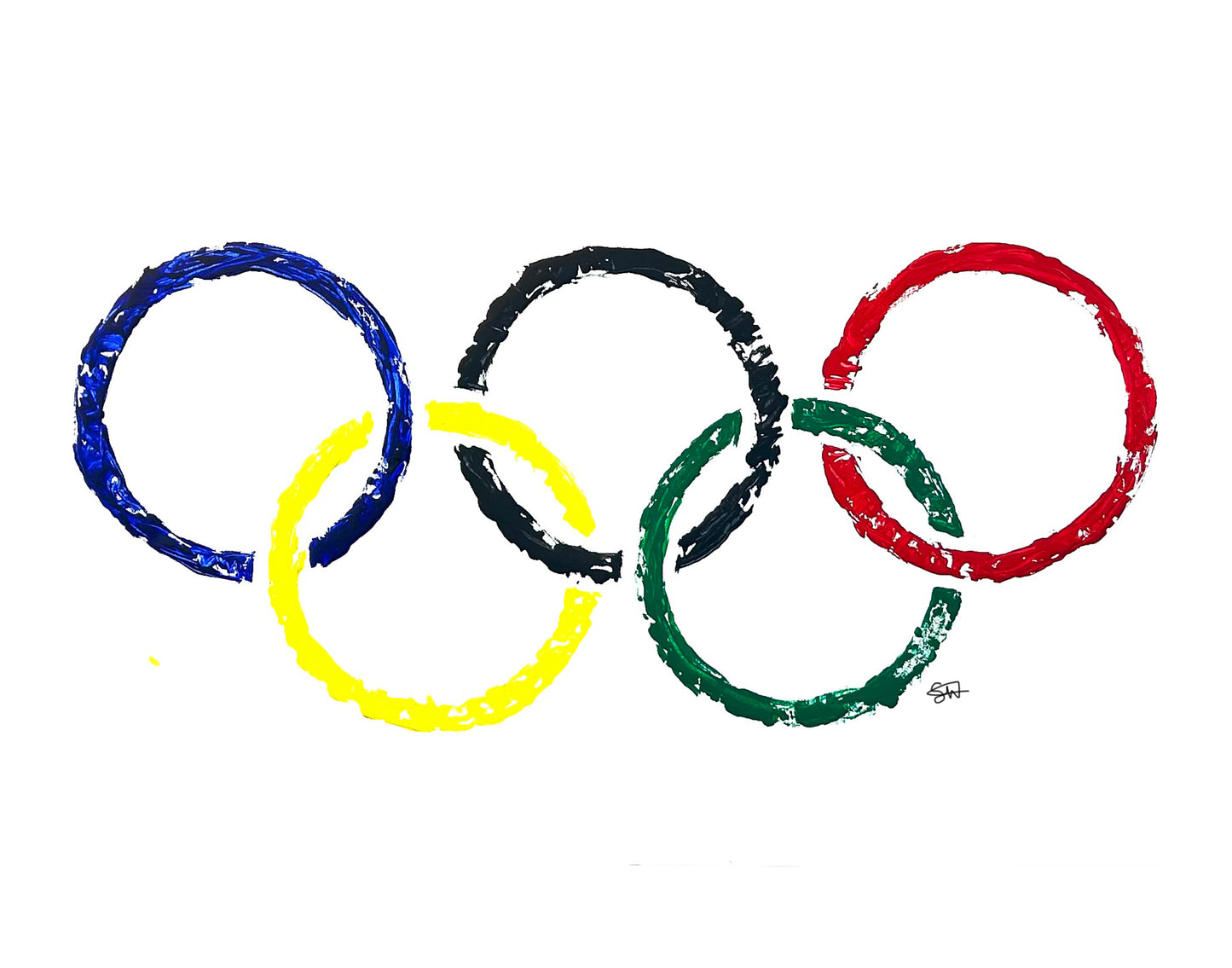 Olympic Rings- Winter Edition