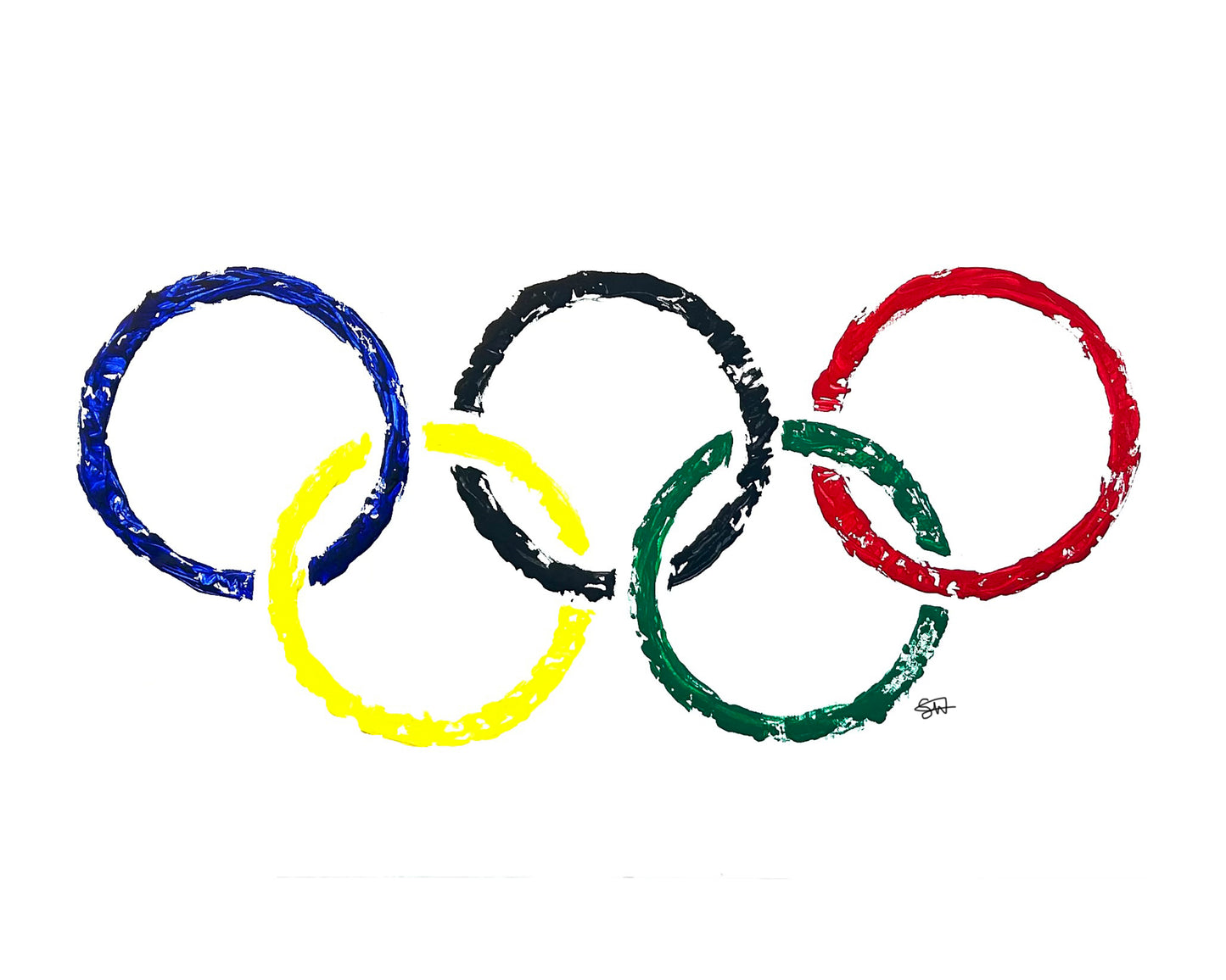 Olympic Rings- Winter Edition