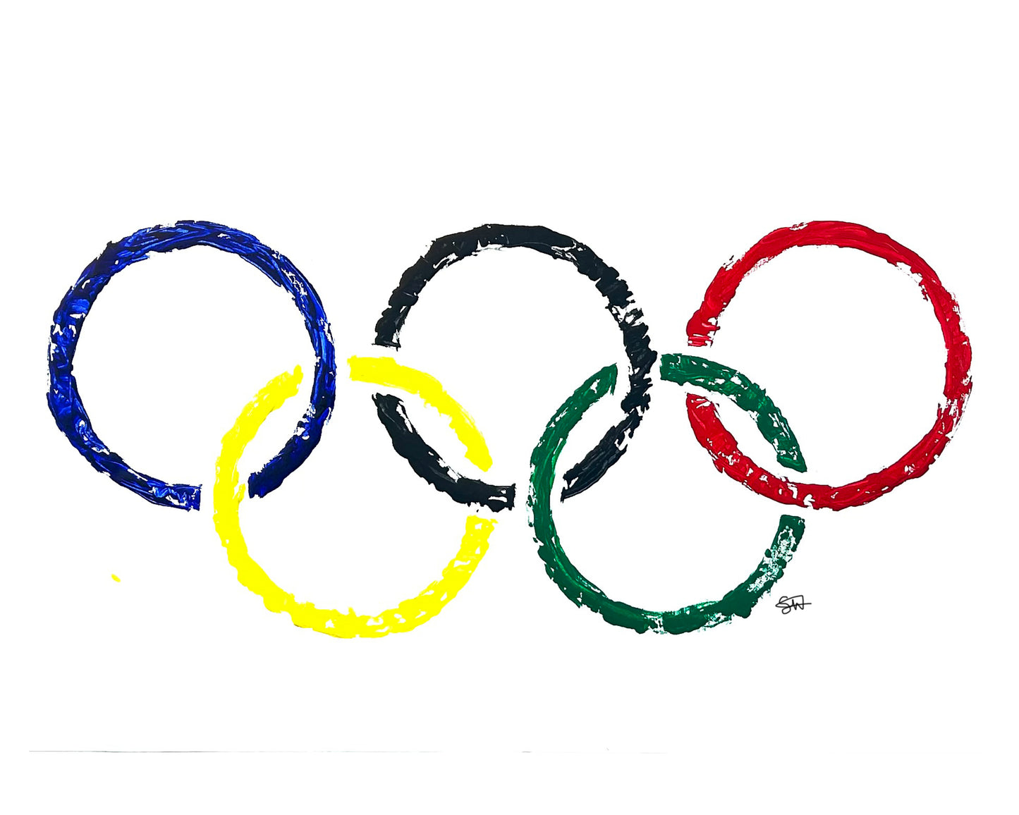 Olympic Rings- Winter Edition