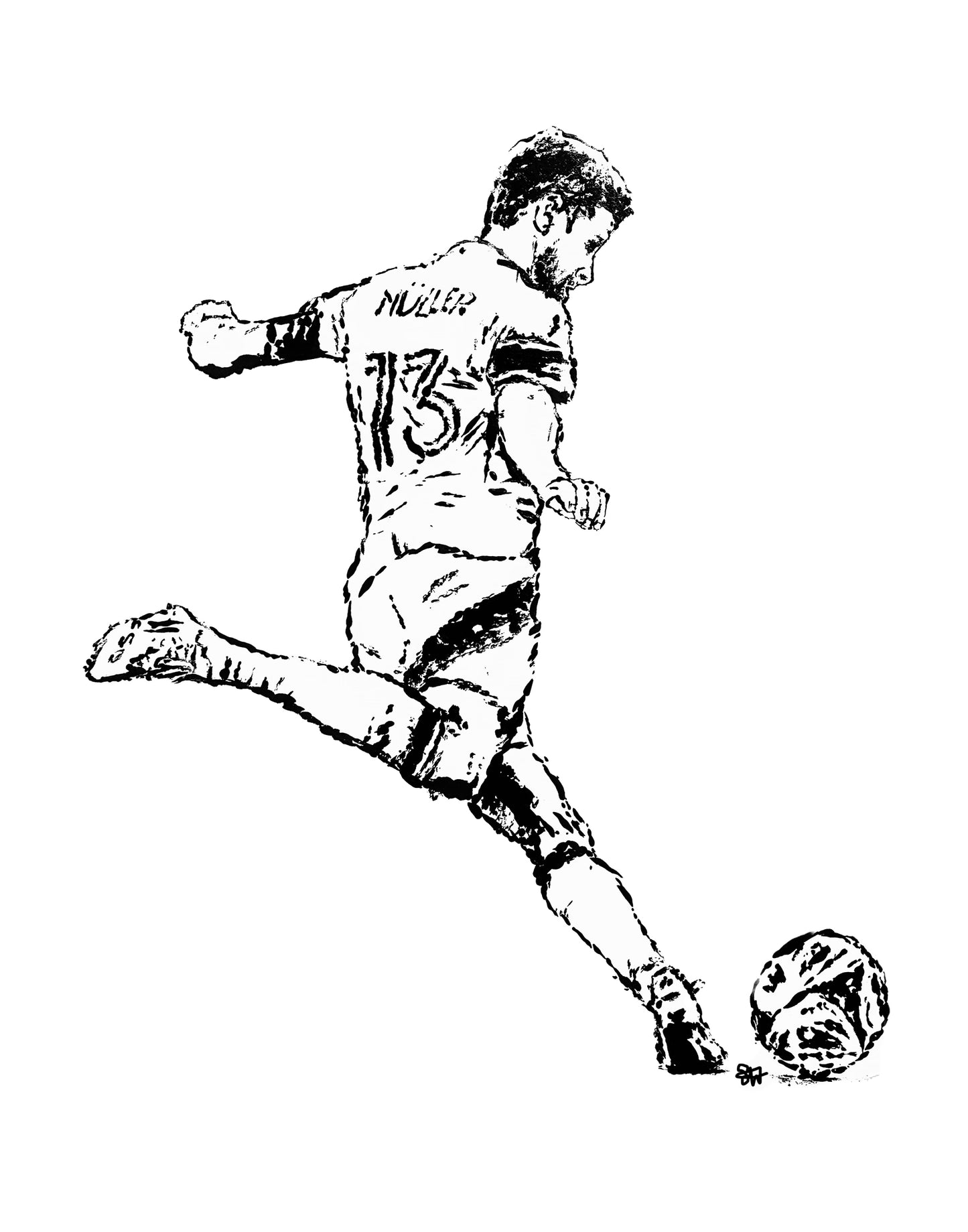 Thomas Müller Print